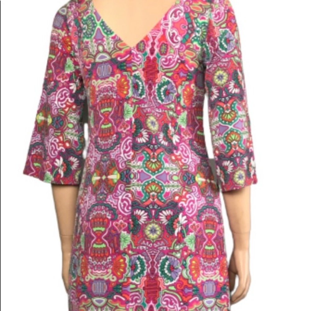 Laundry by shelli paisley dress size Small